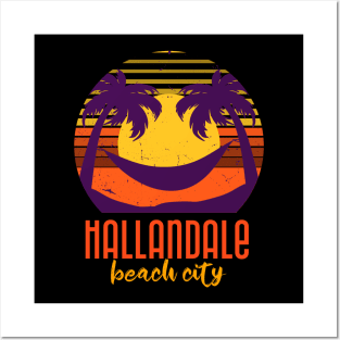 Hallandale Beach City Posters and Art